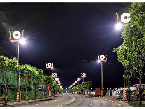 湖北省宜昌市秭歸縣LED景觀路燈