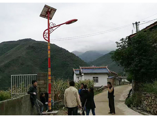 農村特色太陽能路燈