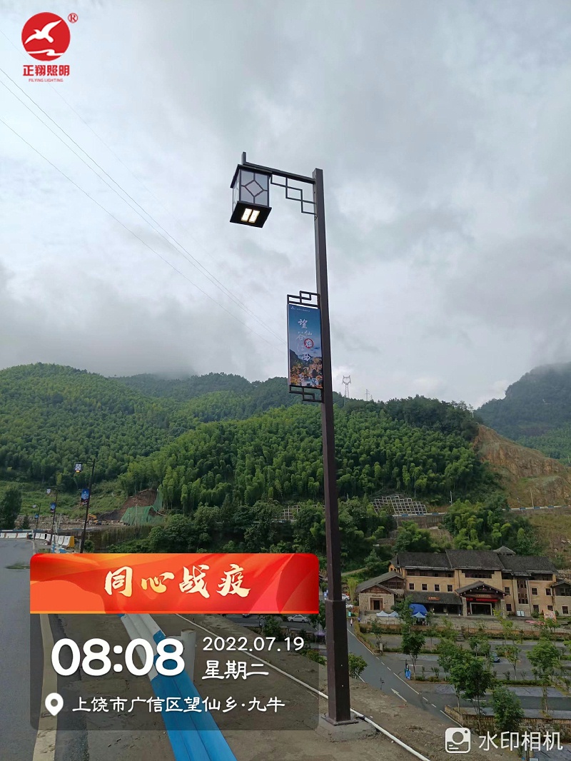 江西上饒望仙谷景區(qū)庭院燈